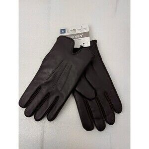 Isotoner Men's Stretch Leather Gloves Sz: XL